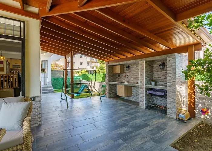 Semi Detached Villa In Complex With Shared Semi Olympic Swimming Pool In Kusadasi